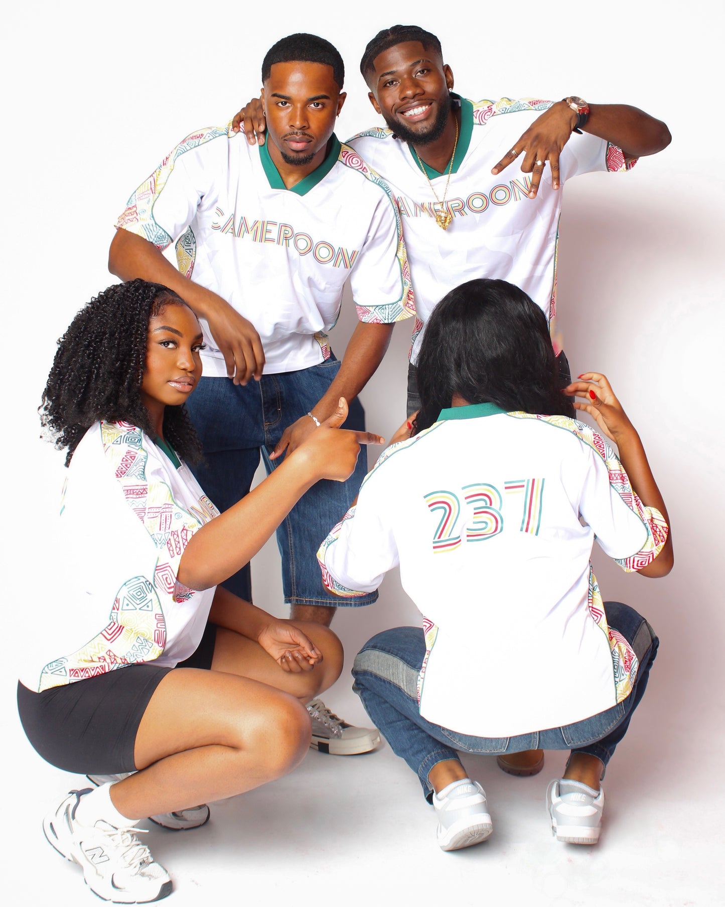 Cameroon White Jersey