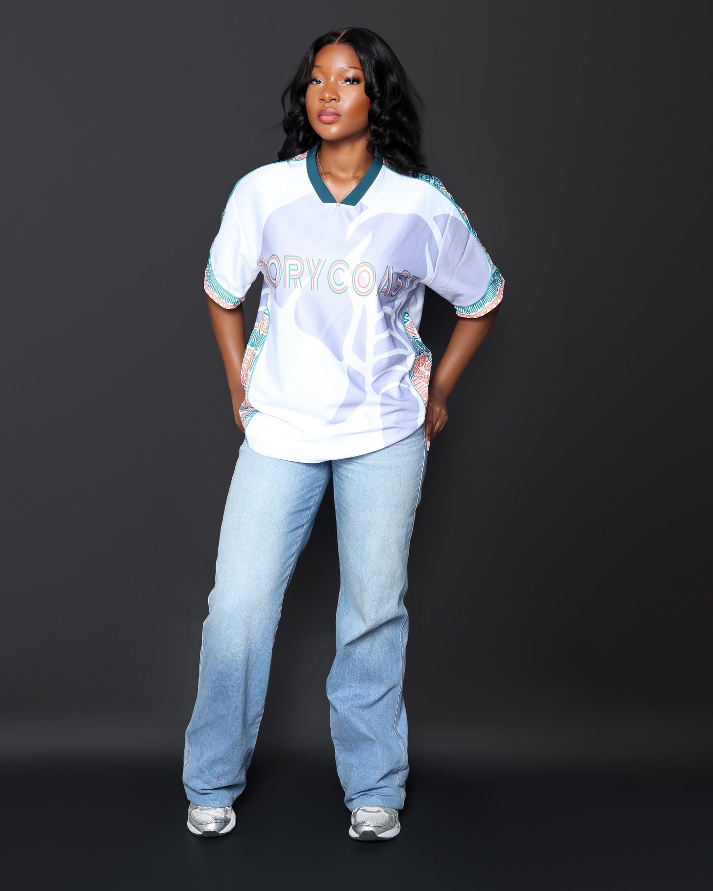 White ivory coast jersey