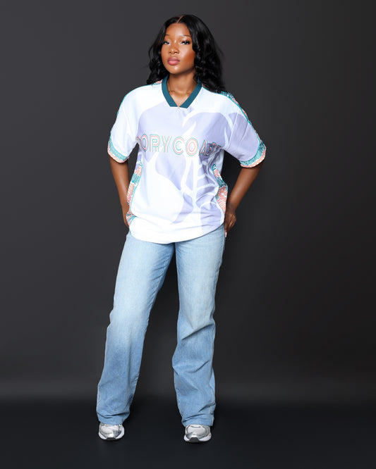White ivory coast jersey