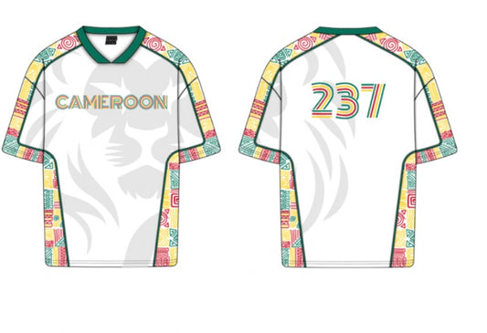 Cameroon White Jersey